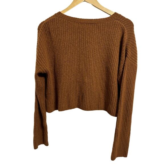 Lovers and Friends Iggy‎ camel cropped sweater size Small $168 - Picture 6 of 6